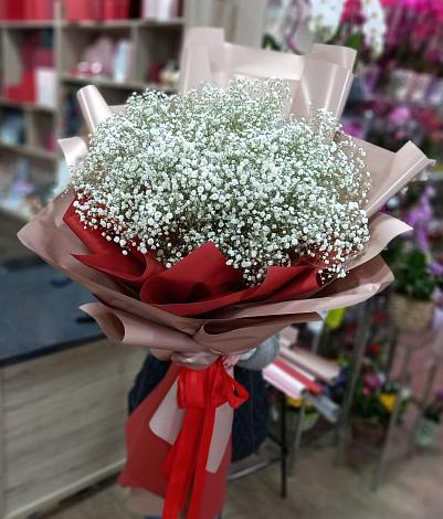 Букет цветов из: Гипсофила в Верховажье