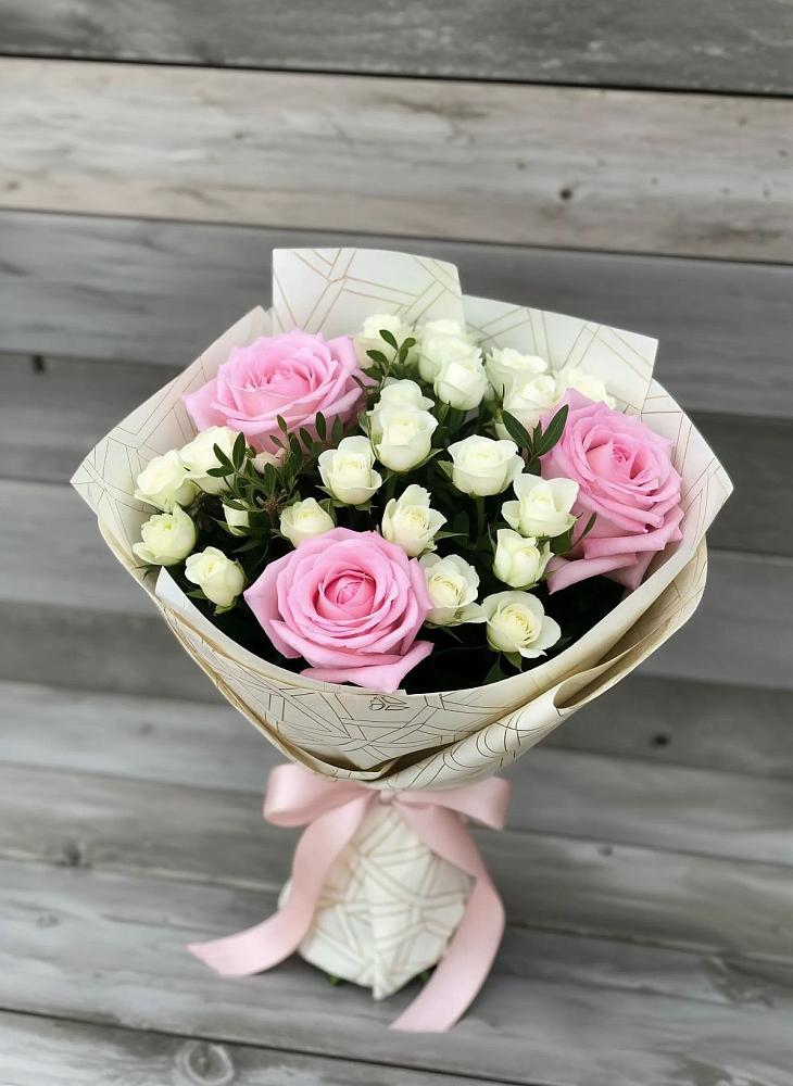 Букет цветов из: Розы в Верховажье