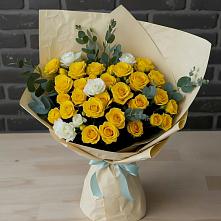 Букет цветов из:  Розы в Верховажье