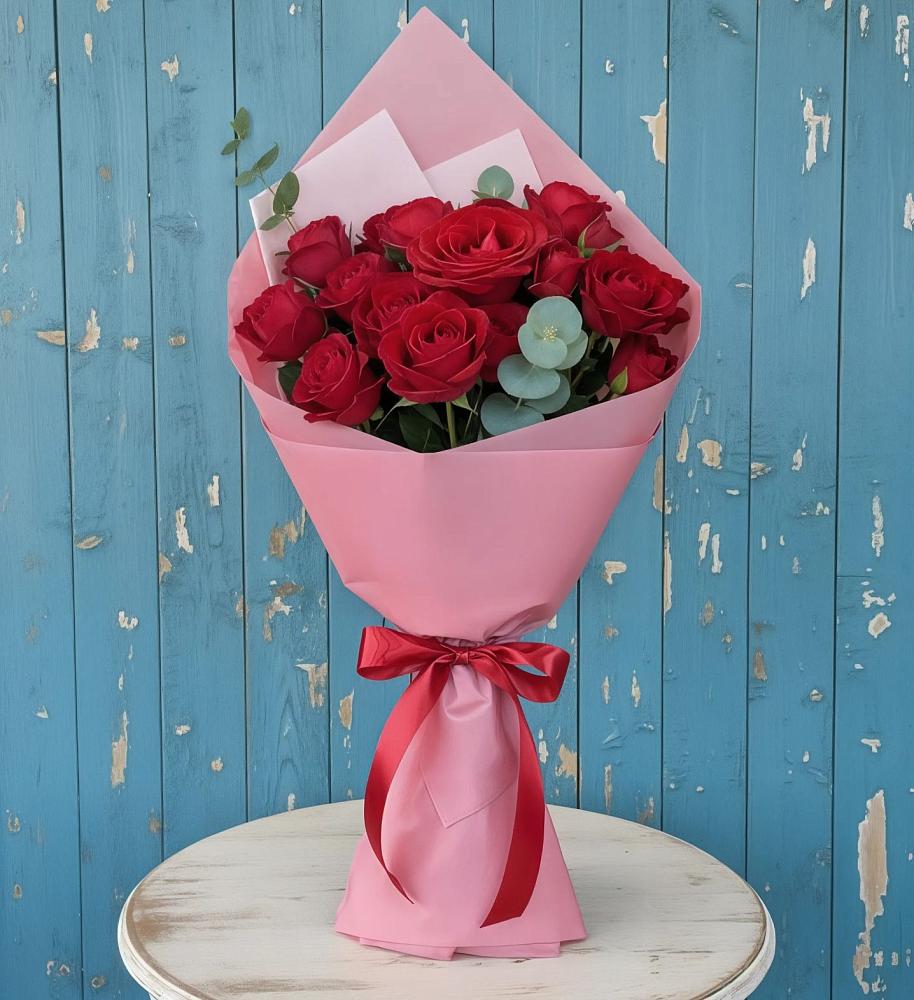 Букет цветов из: Розы в Верховажье