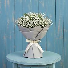 Букет цветов из:  Гипсофила в Верховажье