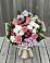 Букет цветов из: Альстромерии, Гвоздики, Розы и Хризантемы в Верховажье