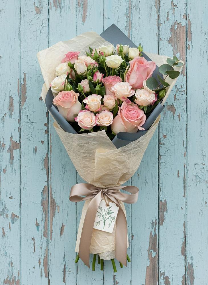 Букет цветов из: Розы в Верховажье