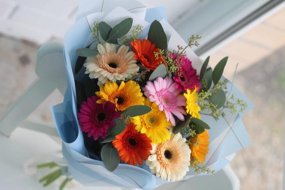 Букет цветов из: Герберы в Верховажье