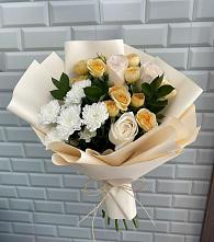 Букет цветов из:  Розы и Хризантемы #REPLACE_PRED# Верховажье