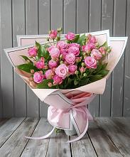 Букет Розовый кустик #REPLACE_PRED# Верховажье