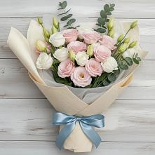 Букет цветов из:  Лизиантусы #REPLACE_PRED# Верховажье