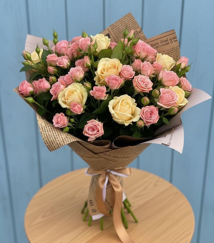 Букет цветов из: Розы в Верховажье