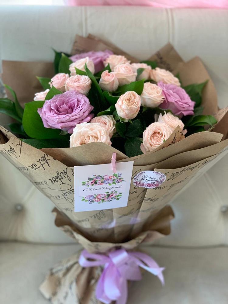 Букет цветов из: Розы в Верховажье