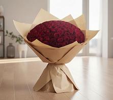 Букет 101 Красная роза в Верховажье