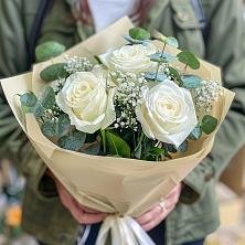 Букет Нежные грёзы в Верховажье Букет цветов из: Розы в Верховажье