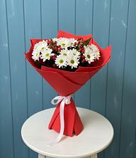 Букет цветов из:  Хризантемы в Верховажье