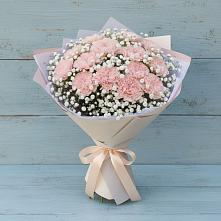 Букет цветов из:  Гвоздики #REPLACE_PRED# Верховажье