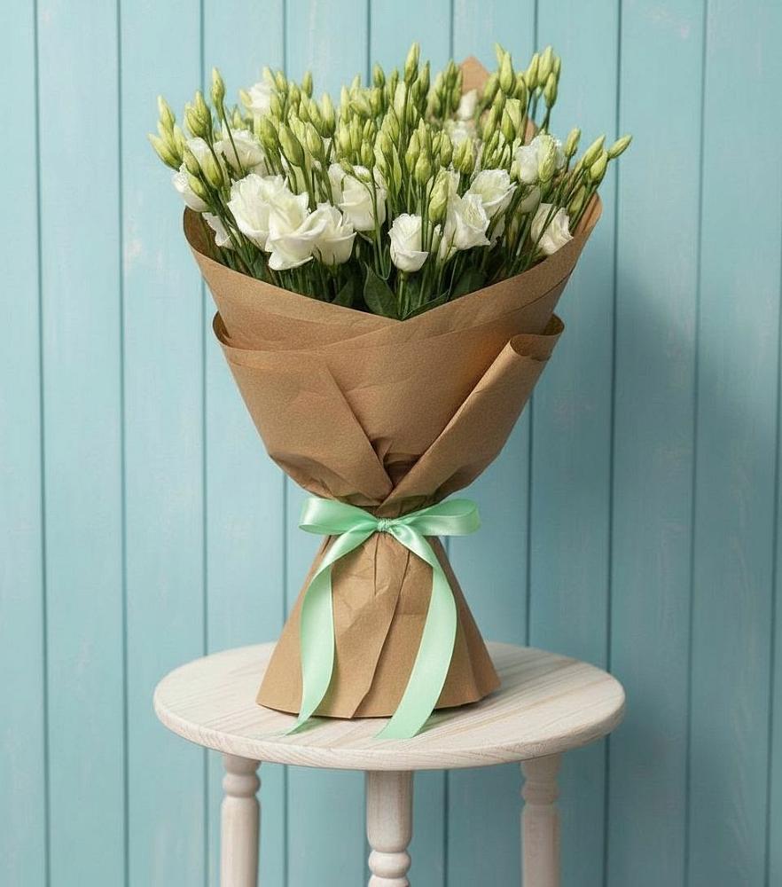 Букет цветов из: Лизиантусы в Верховажье