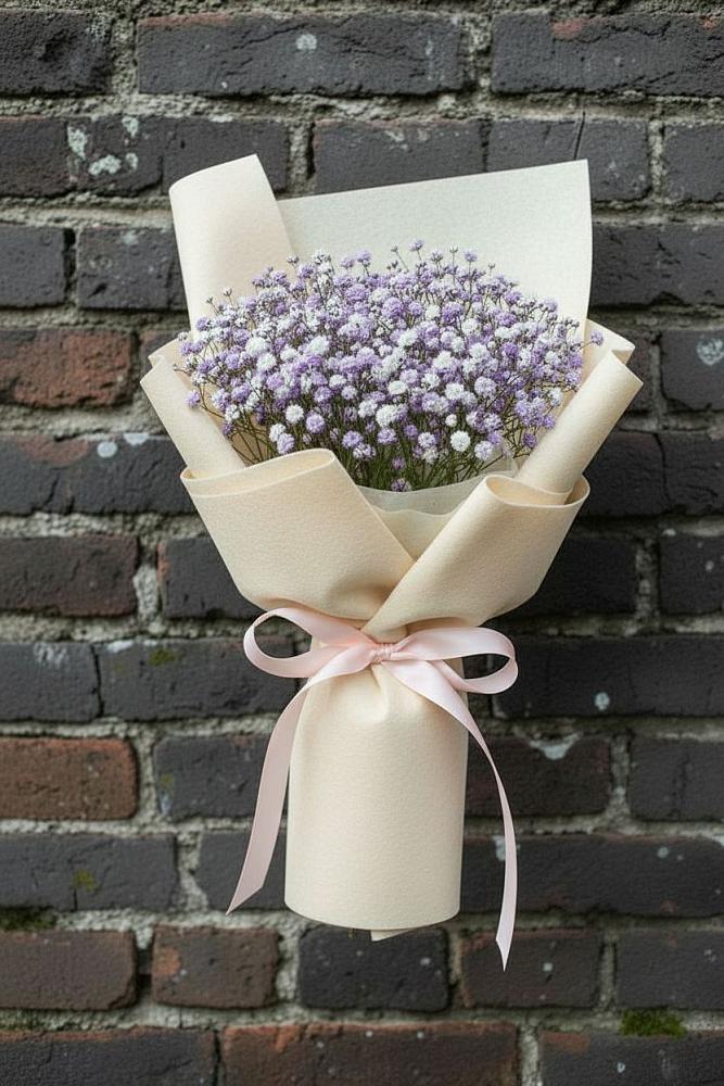 Букет цветов из: Гипсофила в Верховажье