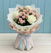 Букет цветов из:  Розы в Верховажье