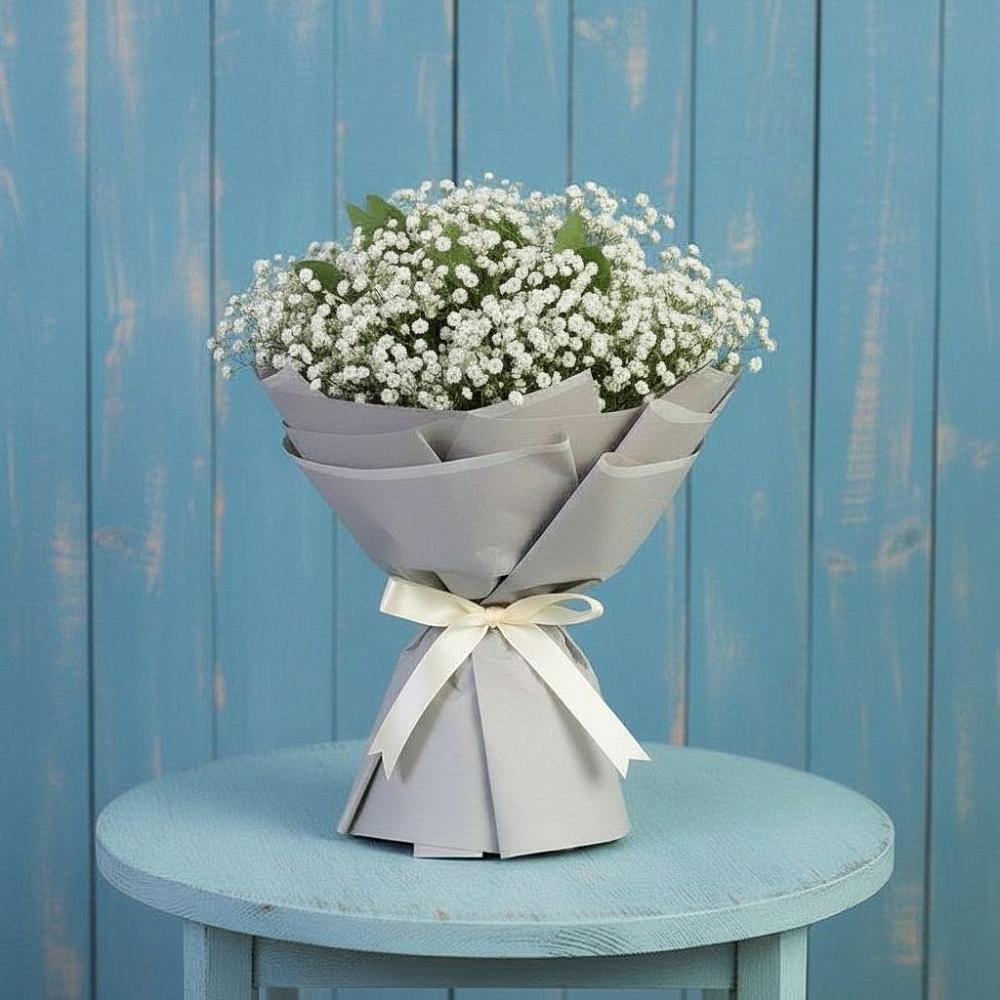 Букет цветов из: Гипсофила в Верховажье