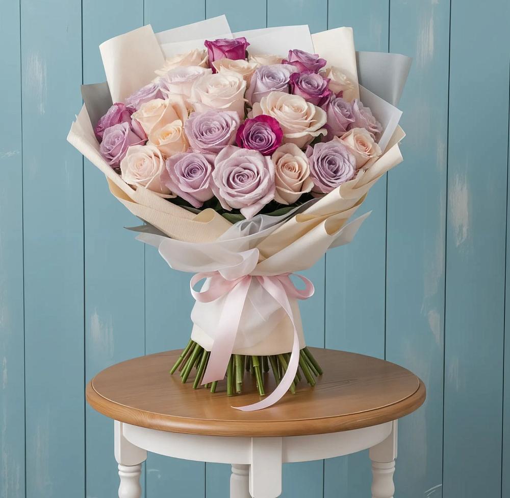 Букет цветов из: Розы в Верховажье