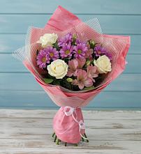 Букет цветов из:  Герберы в Верховажье