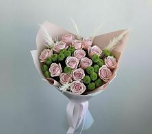 Букет цветов из:  Розы и Хризантемы в Верховажье