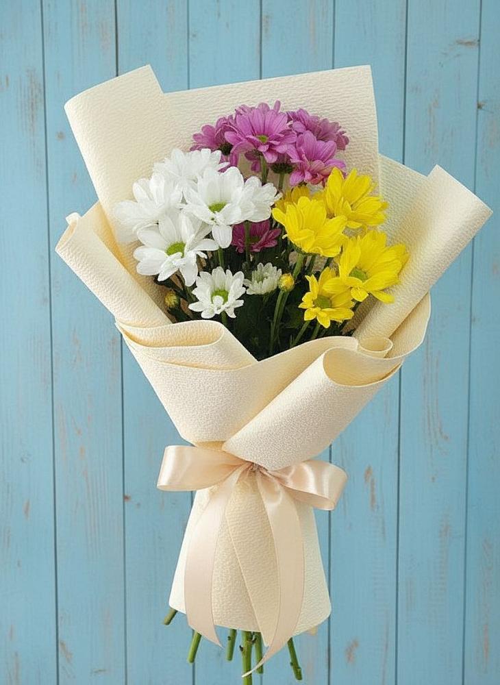 Букет цветов из: Хризантемы в Верховажье
