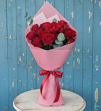 Букет цветов из:  Розы в Верховажье
