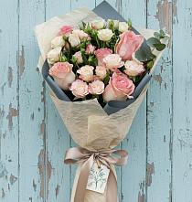 Букет цветов из:  Розы в Верховажье