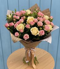 Букет цветов из:  Розы в Верховажье