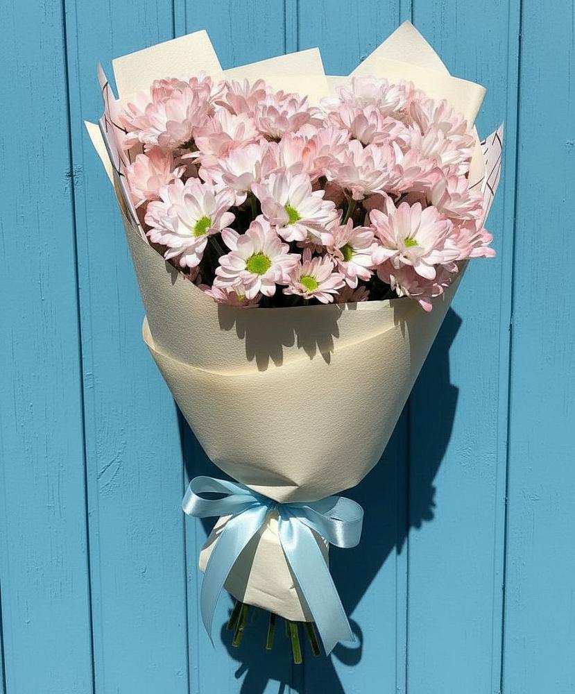 Букет цветов из: Хризантемы в Верховажье