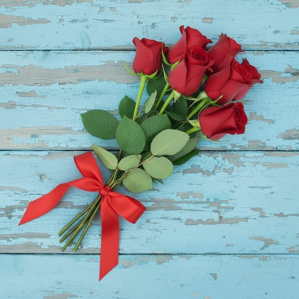 Букет Красные розы в Верховажье