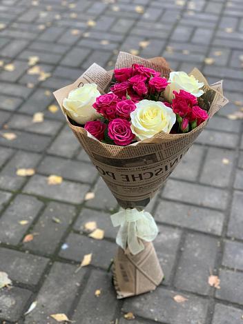 Букет цветов из: Розы в Верховажье