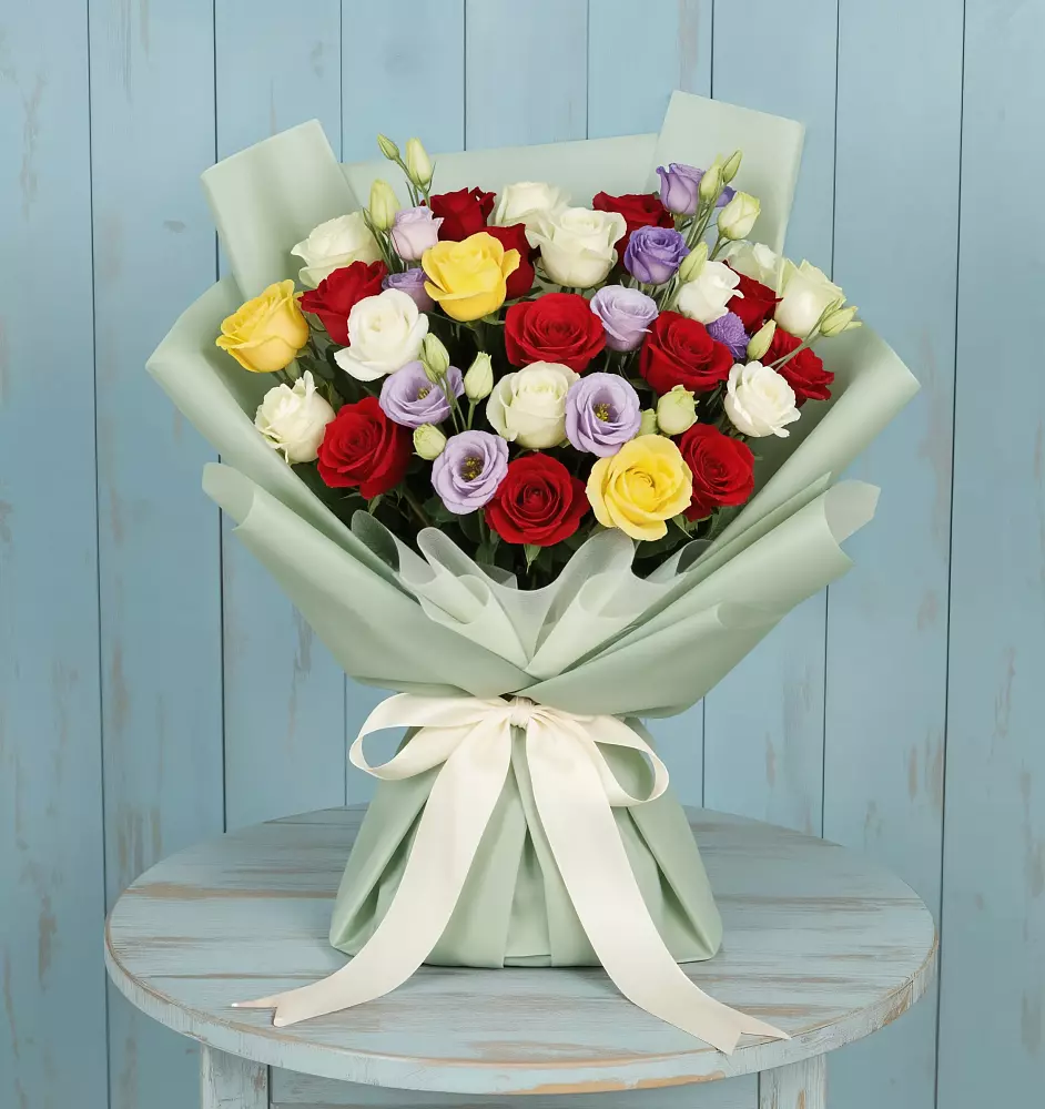 Букет цветов из: Розы в Верховажье