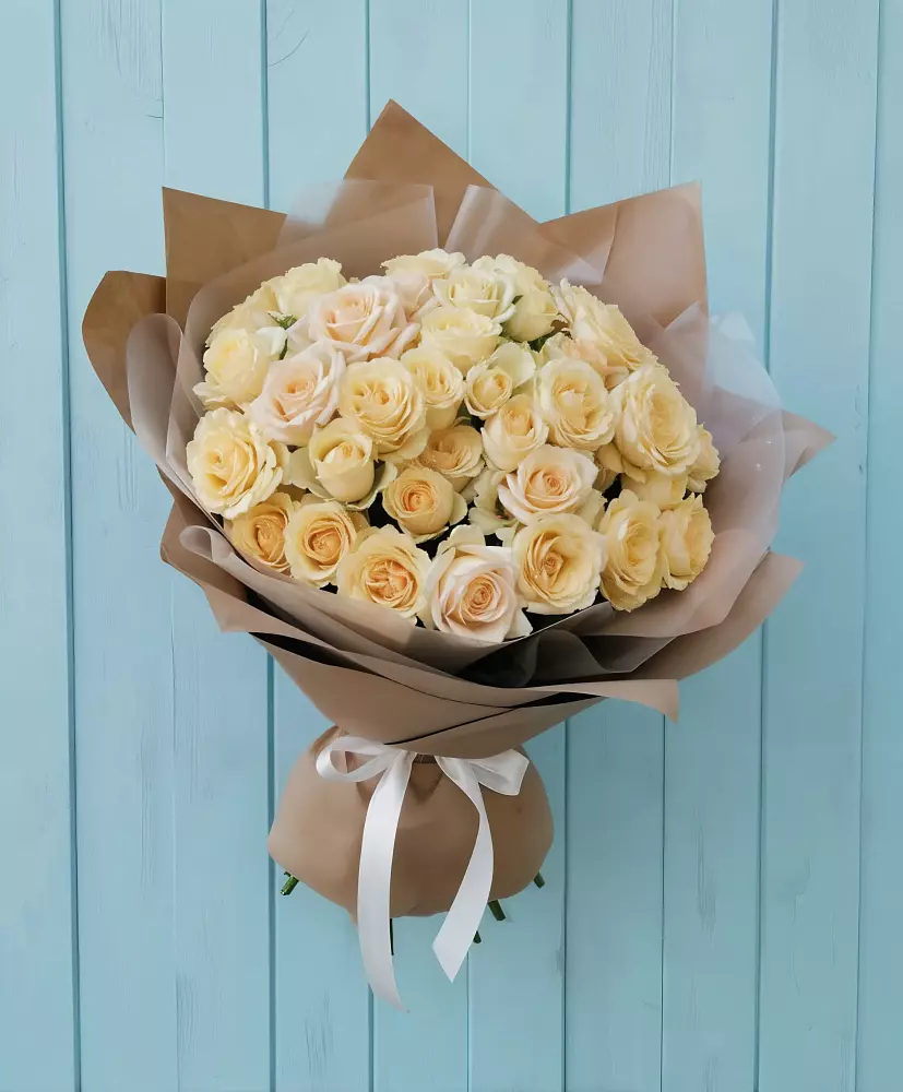 Букет Кремовое облако в Верховажье