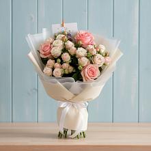 Букет цветов из:  Розы в Верховажье