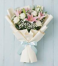 Букет цветов из:  Лилии в Верховажье